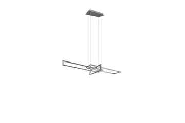 Pendel TRIO Salinas Borstad stål - Borstad stål - Belysning - Inomhusbelysning & lampor - Fönsterlampor & fönsterbelysning - Fönsterlampa hängande