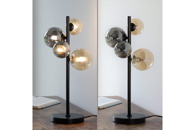 Popsicle Paul Neuhaus Bordslampa - Black - Belysning - Inomhusbelysning & lampor - Fönsterlampor & fönsterbelysning - Fönsterlampa på fot