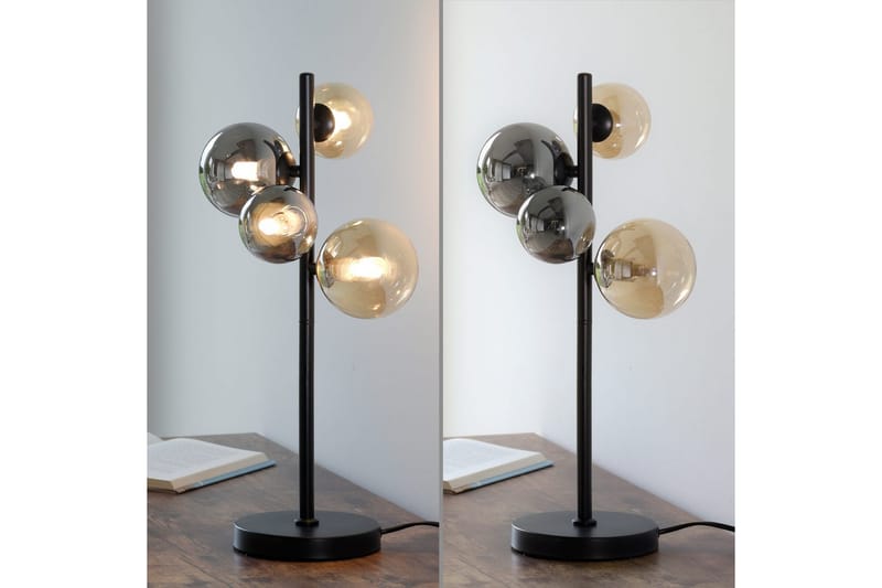 Popsicle Paul Neuhaus Bordslampa - Black - Belysning - Inomhusbelysning & lampor - Fönsterlampor & fönsterbelysning - Fönsterlampa på fot