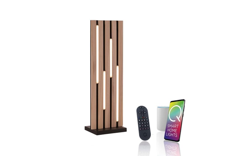 Q-Akustik Paul Neuhaus Bordslampa - Wood - Belysning - Inomhusbelysning & lampor - Fönsterlampor & fönsterbelysning - Fönsterlampa på fot