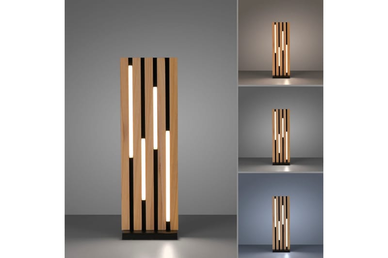 Q-Akustik Paul Neuhaus Bordslampa - Wood - Belysning - Inomhusbelysning & lampor - Fönsterlampor & fönsterbelysning - Fönsterlampa på fot