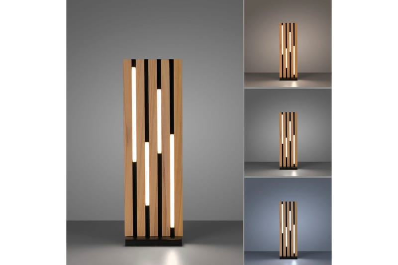 Q-Akustik Paul Neuhaus Bordslampa - Wood - Belysning - Inomhusbelysning & lampor - Fönsterlampor & fönsterbelysning - Fönsterlampa på fot