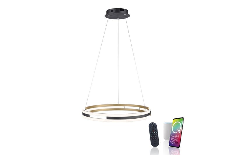 Q-Beluga Paul Neuhaus Taklampa - Brass - Belysning - Inomhusbelysning & lampor - Fönsterlampor & fönsterbelysning - Fönsterlampa hängande