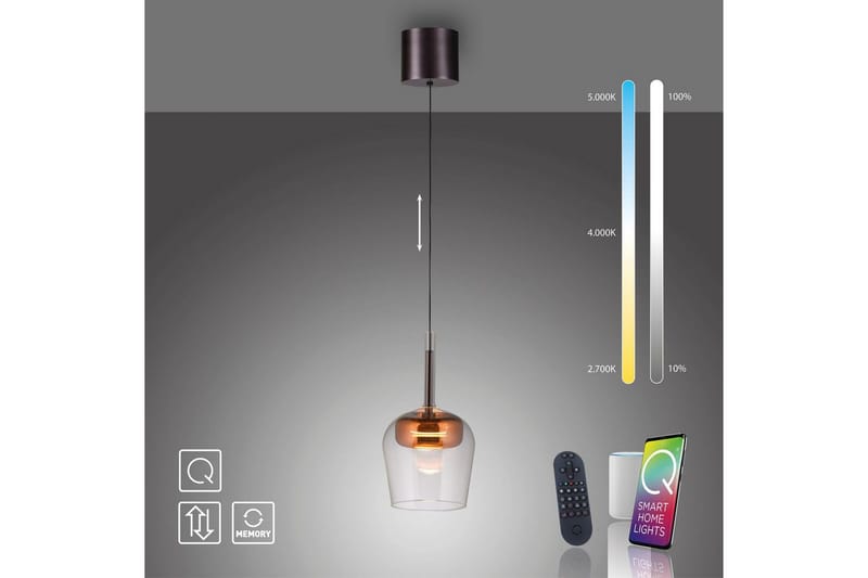 Q-Kon Paul Neuhaus Taklampa - Copper - Belysning - Inomhusbelysning & lampor - Fönsterlampor & fönsterbelysning - Fönsterlampa hängande