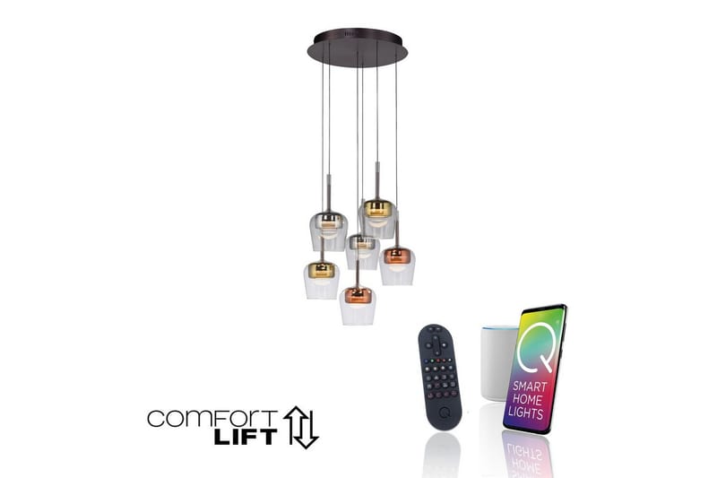 Q-Kon Paul Neuhaus Taklampa - Multicolored - Belysning - Inomhusbelysning & lampor - Fönsterlampor & fönsterbelysning - Fönsterlampa hängande