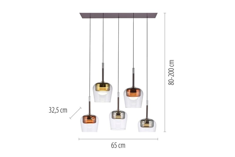 Q-Kon Paul Neuhaus Taklampa - Multicolored - Belysning - Inomhusbelysning & lampor - Fönsterlampor & fönsterbelysning - Fönsterlampa hängande