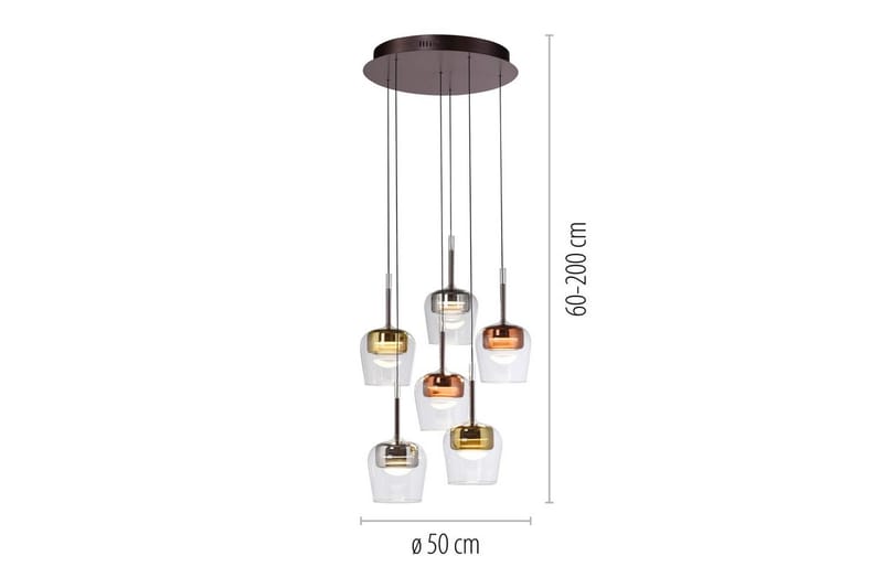 Q-Kon Paul Neuhaus Taklampa - Multicolored - Belysning - Inomhusbelysning & lampor - Fönsterlampor & fönsterbelysning - Fönsterlampa hängande