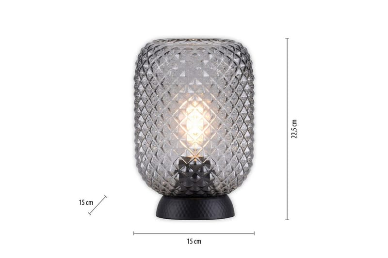 Reishi Just Light Bordslampa - Black - Belysning - Inomhusbelysning & lampor - Fönsterlampor & fönsterbelysning - Fönsterlampa på fot