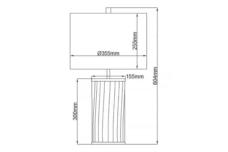 Reno Quintiesse Bordslampa - Brass - Belysning - Inomhusbelysning & lampor - Fönsterlampor & fönsterbelysning - Fönsterlampa på fot