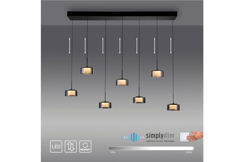 Rika Paul Neuhaus Taklampa - Black - Belysning - Inomhusbelysning & lampor - Fönsterlampor & fönsterbelysning - Fönsterlampa hängande