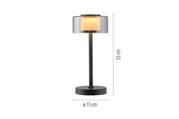 Rika Paul Neuhaus Bordslampa - Black - Belysning - Inomhusbelysning & lampor - Fönsterlampor & fönsterbelysning - Fönsterlampa på fot