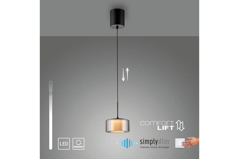 Rika Paul Neuhaus Taklampa - Black - Belysning - Inomhusbelysning & lampor - Fönsterlampor & fönsterbelysning - Fönsterlampa hängande