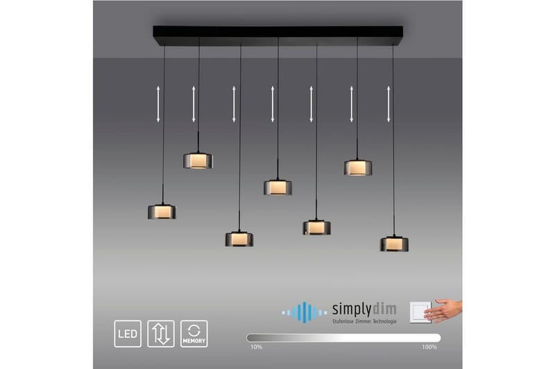 Rika Paul Neuhaus Taklampa - Black - Belysning - Inomhusbelysning & lampor - Fönsterlampor & fönsterbelysning - Fönsterlampa hängande