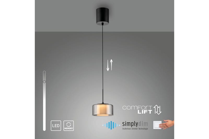Rika Paul Neuhaus Taklampa - Black - Belysning - Inomhusbelysning & lampor - Fönsterlampor & fönsterbelysning - Fönsterlampa hängande