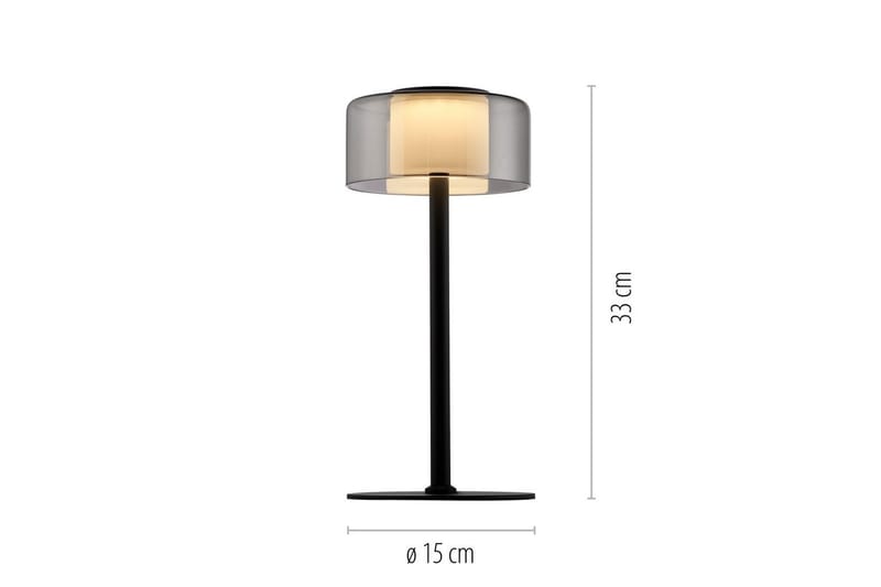 Rika Paul Neuhaus Bordslampa - Black - Belysning - Inomhusbelysning & lampor - Fönsterlampor & fönsterbelysning - Fönsterlampa på fot