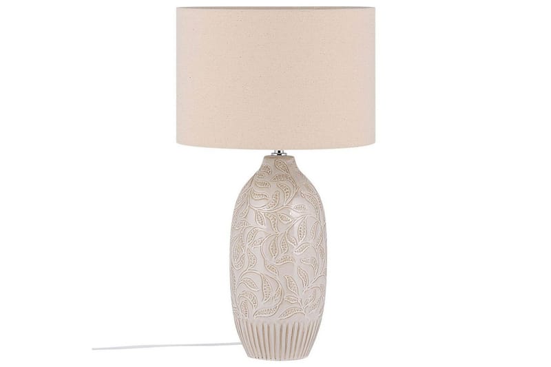 Salza Bordslampa 57 cm E27 - Beige - Belysning - Inomhusbelysning & lampor - Fönsterlampor & fönsterbelysning - Fönsterlampa på fot