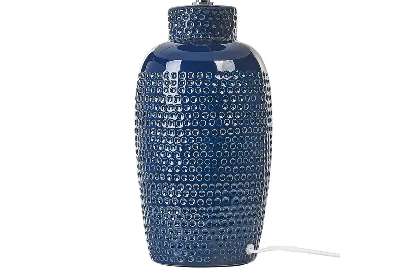 Samoste Bordslampa 53 cm E27 - Marinblå/Vit - Belysning - Inomhusbelysning & lampor - Fönsterlampor & fönsterbelysning - Fönsterlampa på fot