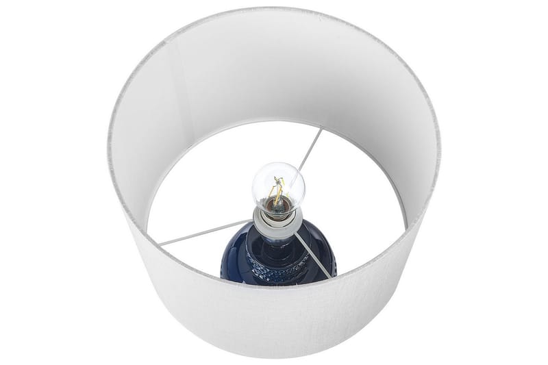 Samoste Bordslampa 53 cm E27 - Marinblå/Vit - Belysning - Inomhusbelysning & lampor - Fönsterlampor & fönsterbelysning - Fönsterlampa på fot