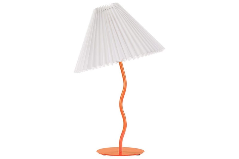 Skiros Bordslampa 48 cm E27, Orange/Vit