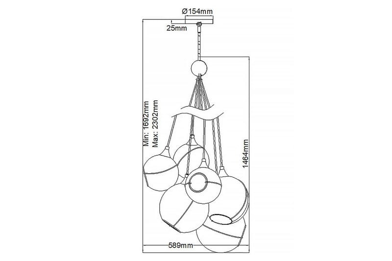 Skye Lisa McDennon by Hinkley Krona - Brass - Belysning - Inomhusbelysning & lampor - Fönsterlampor & fönsterbelysning - Fönsterlampa hängande