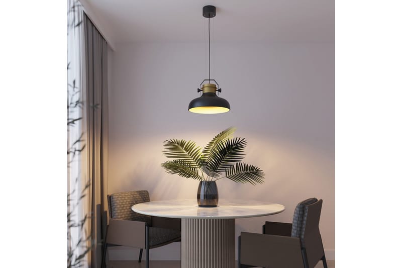 Stealle Pendellampa Rund - Svart - Belysning - Inomhusbelysning & lampor - Fönsterlampor & fönsterbelysning - Fönsterlampa hängande