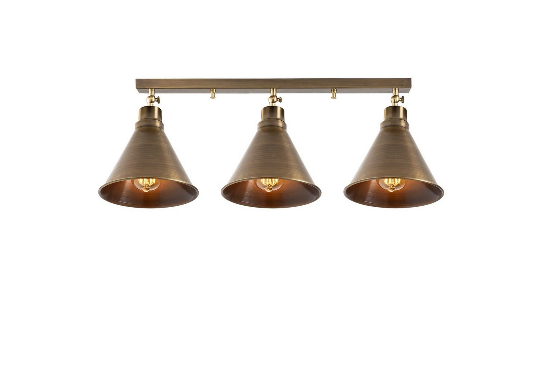 Taklampa Adrim Tri Vintage - Brun