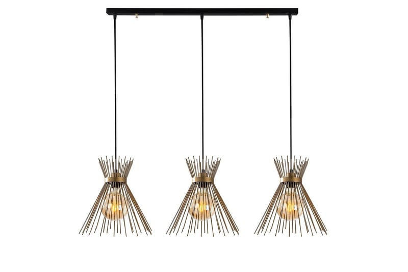 Taklampa Afroz Svart Treuttag, Treuttag