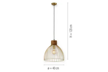Taklampa Alami - 40x120x40 cm - Belysning - Inomhusbelysning & lampor - Fönsterlampor & fönsterbelysning - Fönsterlampa hängande