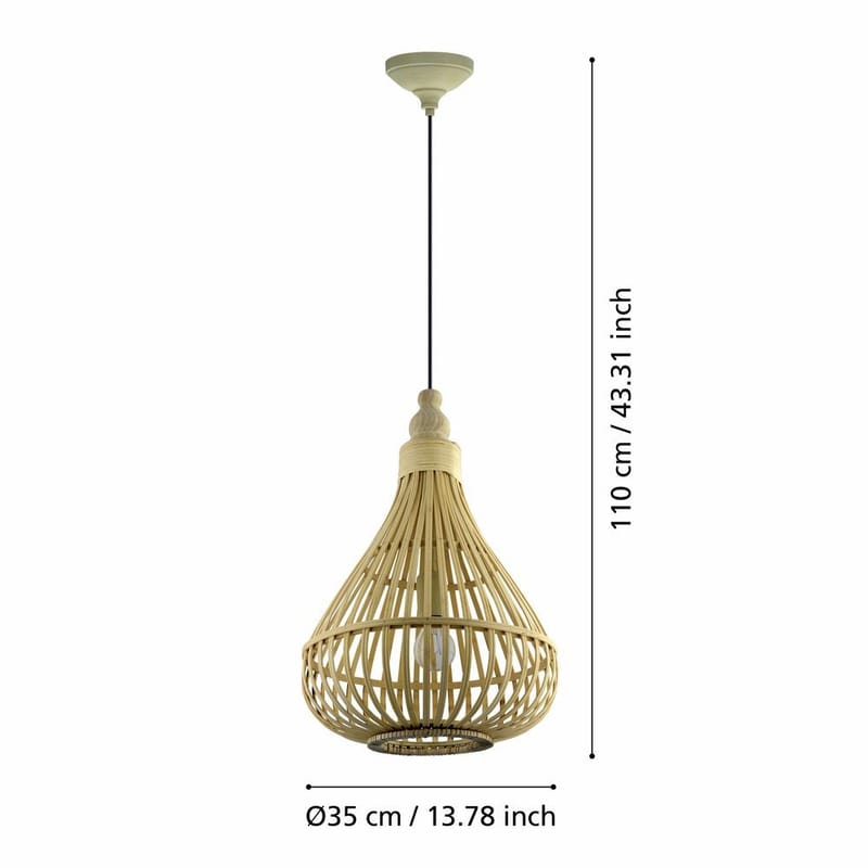 Taklampa Amsfield - 350 mm - Belysning - Inomhusbelysning & lampor - Fönsterlampor & fönsterbelysning - Fönsterlampa hängande