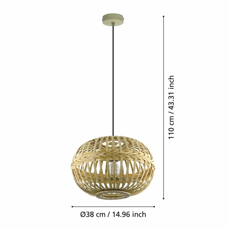 Taklampa Amsfield - 380 mm - Belysning - Inomhusbelysning & lampor - Fönsterlampor & fönsterbelysning - Fönsterlampa hängande