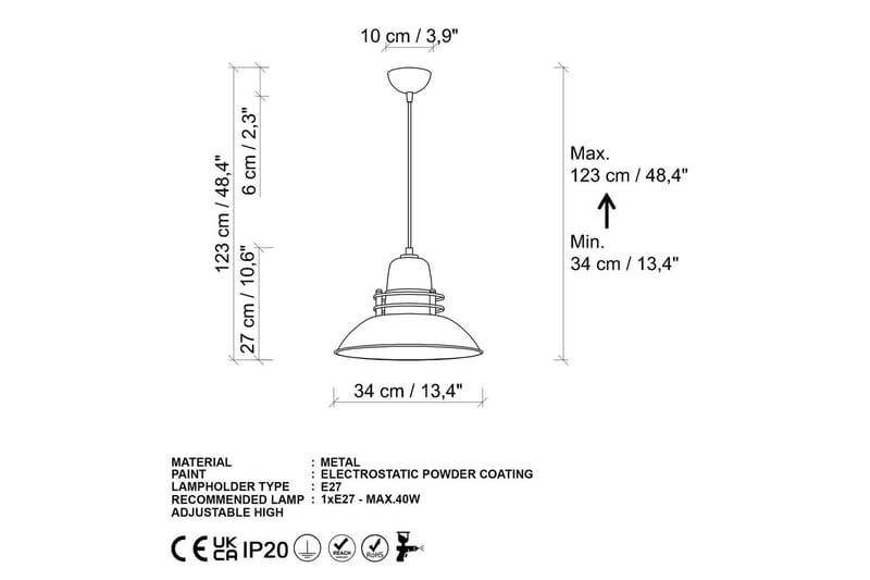 Taklampa Arsta Rany - Guld - Belysning - Inomhusbelysning & lampor - Fönsterlampor & fönsterbelysning - Fönsterlampa hängande