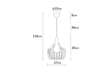 Taklampa Benro Svart - Svart - Belysning - Inomhusbelysning & lampor - Fönsterlampor & fönsterbelysning - Fönsterlampa hängande
