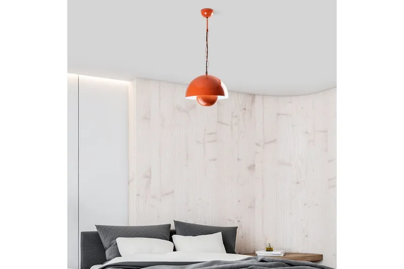 Taklampa Brena Enkelt Uttag Orange - Orange - Belysning - Inomhusbelysning & lampor - Fönsterlampor & fönsterbelysning - Fönsterlampa hängande