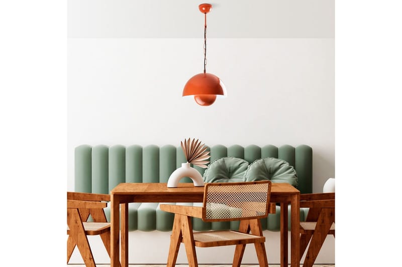 Taklampa Brena Enkelt Uttag Orange - Orange - Belysning - Inomhusbelysning & lampor - Fönsterlampor & fönsterbelysning - Fönsterlampa hängande