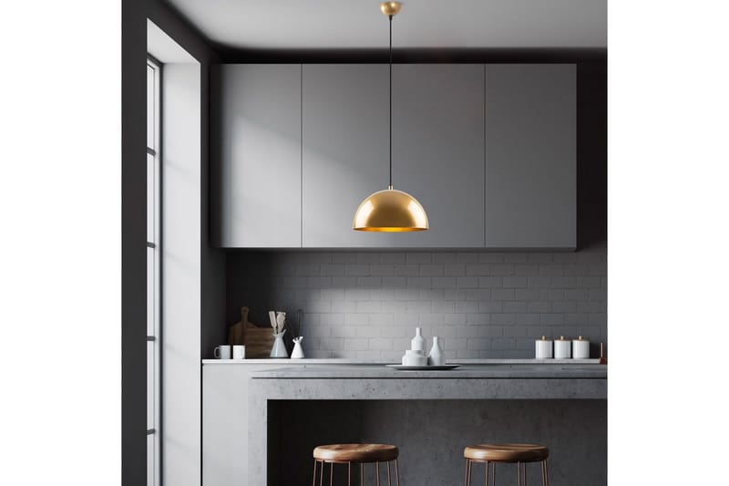 Taklampa Brena Rany Enkelt Uttag - 30 x 30 x 111 cm - Belysning - Inomhusbelysning & lampor - Fönsterlampor & fönsterbelysning - Fönsterlampa hängande