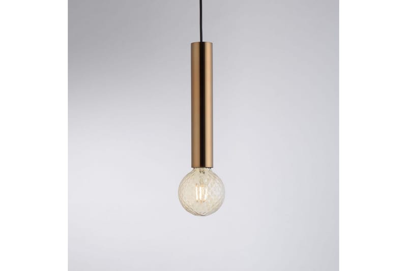 Taklampa Bruna - 9x120x9 cm, Matt mässing - Belysning - Inomhusbelysning & lampor - Fönsterlampor & fönsterbelysning - Fönsterlampa hängande