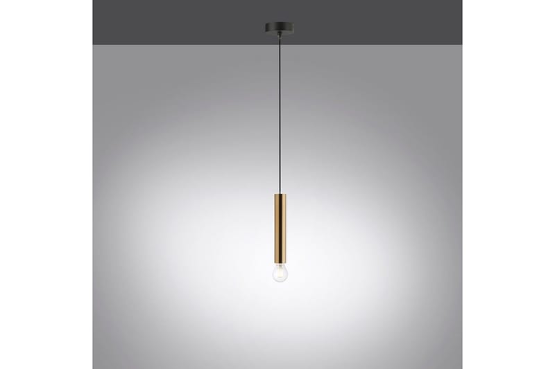 Taklampa Bruna - 9x120x9 cm, Matt mässing - Belysning - Inomhusbelysning & lampor - Fönsterlampor & fönsterbelysning - Fönsterlampa hängande