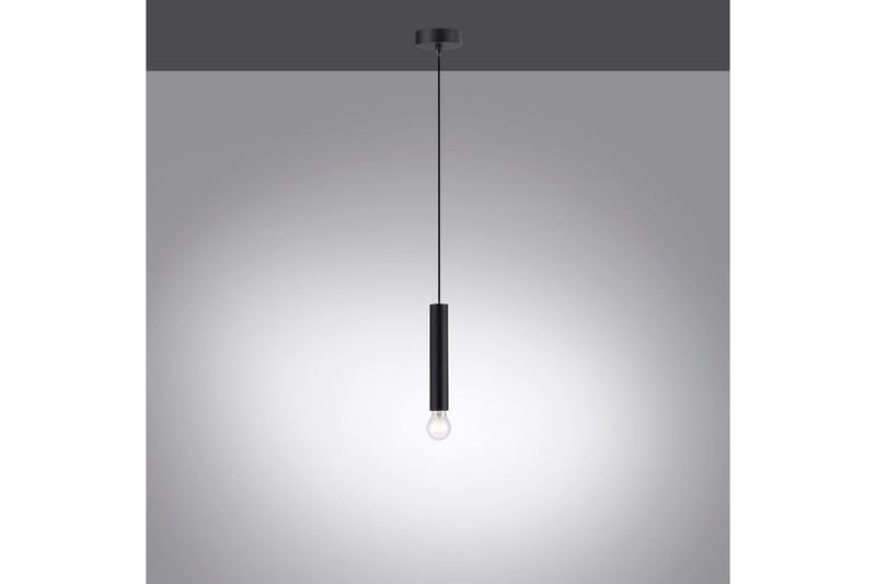 Taklampa Bruna - 9x120x9 cm, Svart - Belysning - Inomhusbelysning & lampor - Fönsterlampor & fönsterbelysning - Fönsterlampa hängande