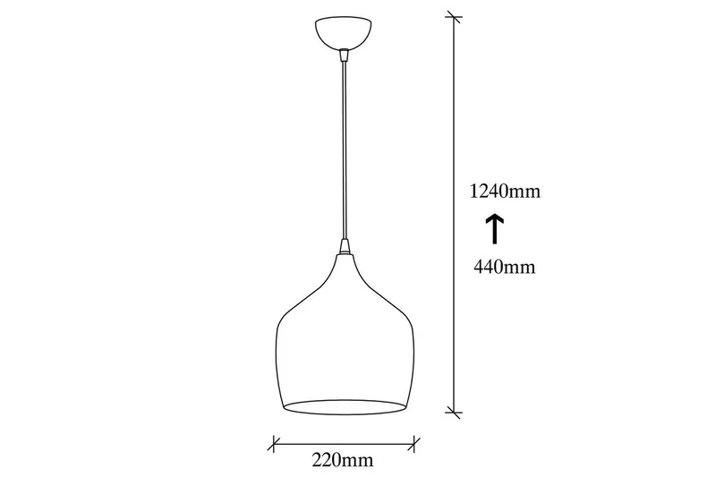 Taklampa Chichela Singel Svart - Svart - Belysning - Inomhusbelysning & lampor - Fönsterlampor & fönsterbelysning - Fönsterlampa hängande