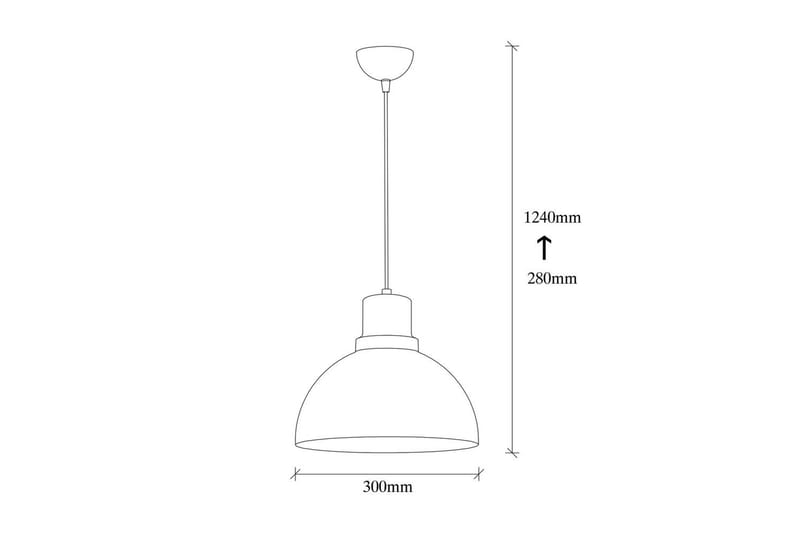 Taklampa Chichelai Single Svart - Svart - Belysning - Inomhusbelysning & lampor - Fönsterlampor & fönsterbelysning - Fönsterlampa hängande