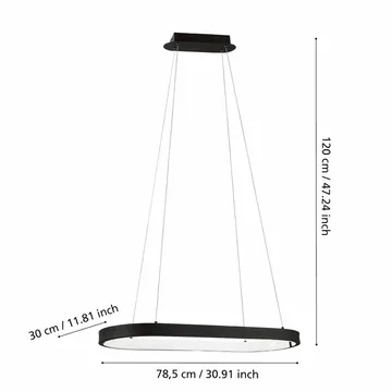 Taklampa Codriales - 30 cm - Belysning - Inomhusbelysning & lampor - Fönsterlampor & fönsterbelysning - F önsterlampa hängande