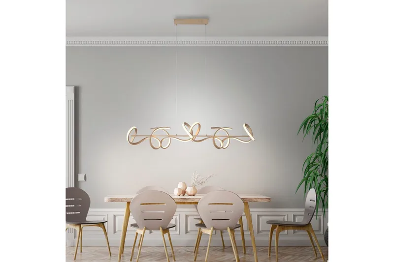 Taklampa Curls - 21x135x99 cm - Belysning - Inomhusbelysning & lampor - Fönsterlampor & fönsterbelysning - Fönsterlampa hängande