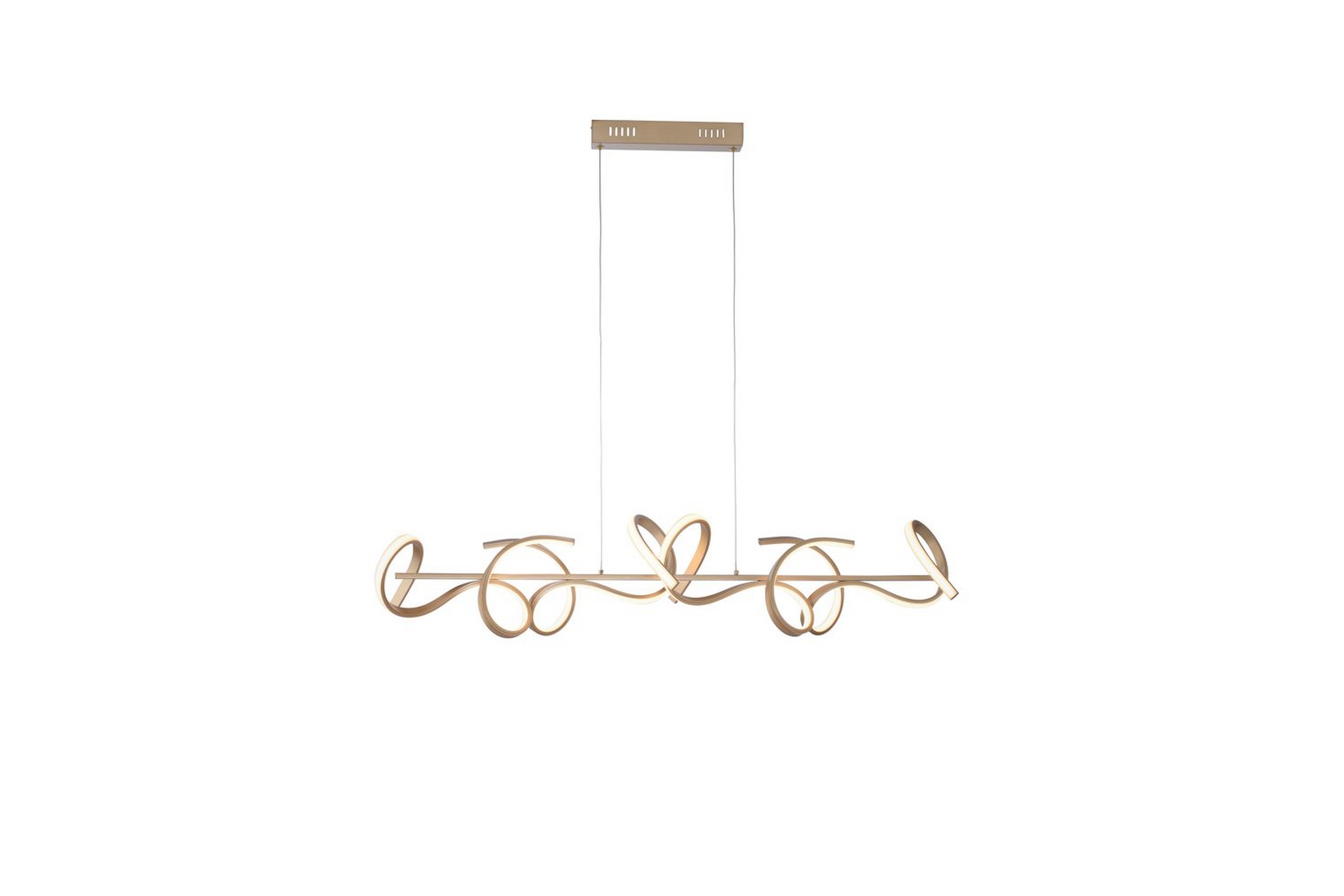 Taklampa Curls - 21x135x99 cm