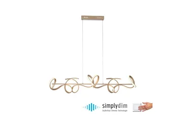 Taklampa Curls - 21x135x99 cm - Belysning - Inomhusbelysning & lampor - Fönsterlampor & fönsterbelysning - Fönsterlampa hängande