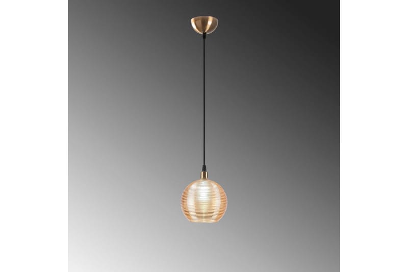 Taklampa Elra Gul / Vintage - Gul / Vintage - Belysning - Inomhusbelysning & lampor - Fönsterlampor & fönsterbelysning - Fönsterlampa hängande