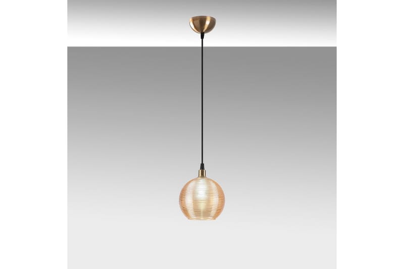 Taklampa Elra Gul / Vintage - Gul / Vintage - Belysning - Inomhusbelysning & lampor - Fönsterlampor & fönsterbelysning - Fönsterlampa hängande