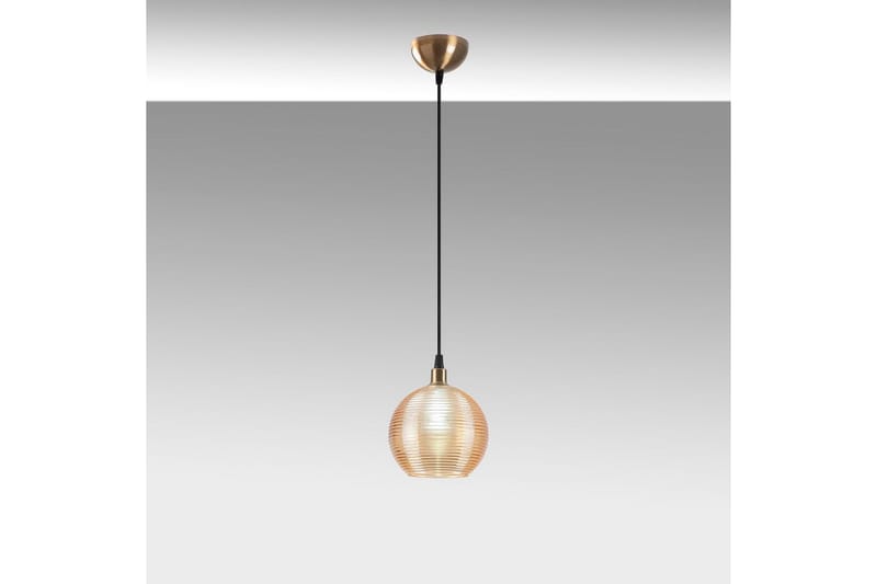 Taklampa Elra Gul / Vintage - Gul / Vintage - Belysning - Inomhusbelysning & lampor - Fönsterlampor & fönsterbelysning - Fönsterlampa hängande