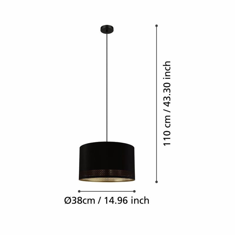 Taklampa Esteperra - 38 cm - Belysning - Inomhusbelysning & lampor - Fönsterlampor & fönsterbelysning - Fönsterlampa hängande