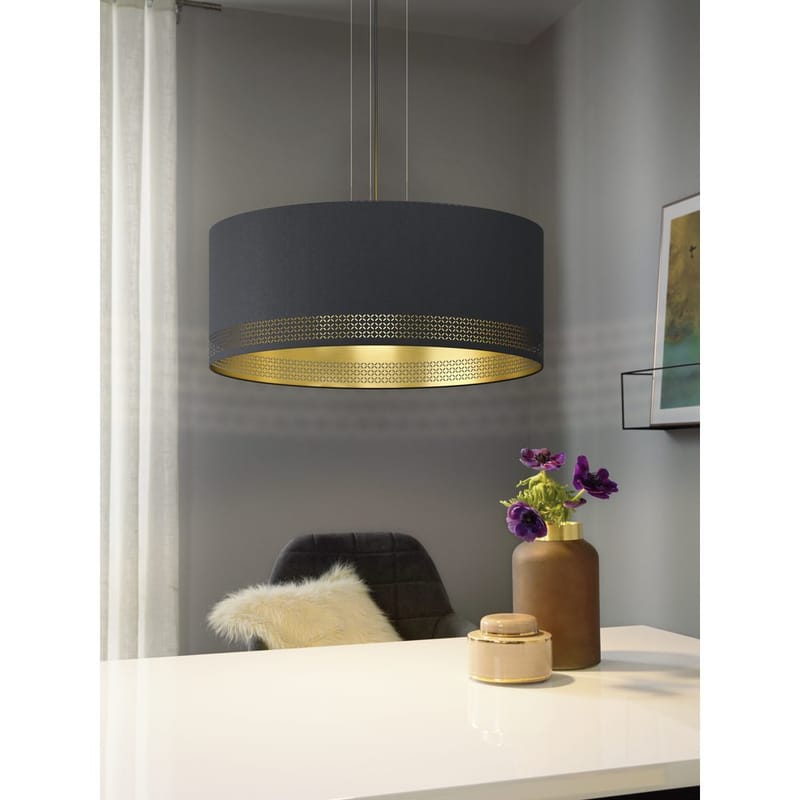 Taklampa Esteperra med 3 lampor - 53 cm - Belysning - Inomhusbelysning & lampor - Fönsterlampor & fönsterbelysning - Fönsterlampa hängande