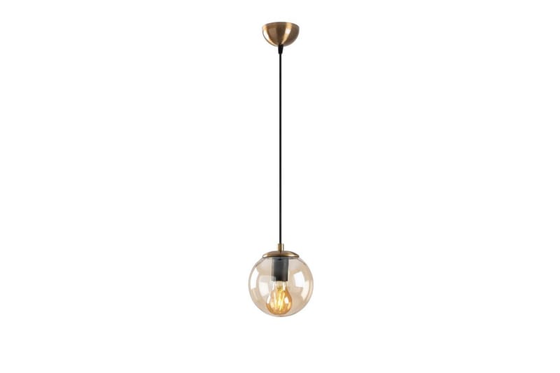 Taklampa Giuseppe Gul / Vintage - Gul / Vintage - Belysning - Inomhusbelysning & lampor - Fönsterlampor & fönsterbelysning - Fönsterlampa hängande